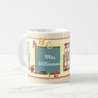 Monde meilleur enseignant Mug d'art personnalisé