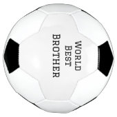 Monde meilleur frère ajouter nom texte sport texte (Tourné)