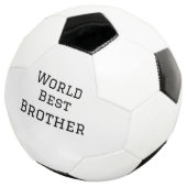 Monde meilleur frère ajouter nom texte sport texte (3/4)