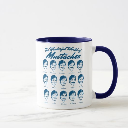 Monde merveilleux de tasse de moustaches (Droite)