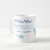 Monde Monde Baleine Bleue Mug (Devant gauche)