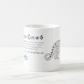 Monde Monde Snow Leopard Mug (Centre)