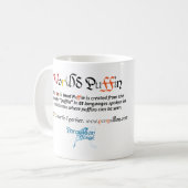 Monde Mot Puffin Mug (Devant gauche)