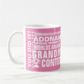 Monde plus grande mamie café Mug (Gauche)