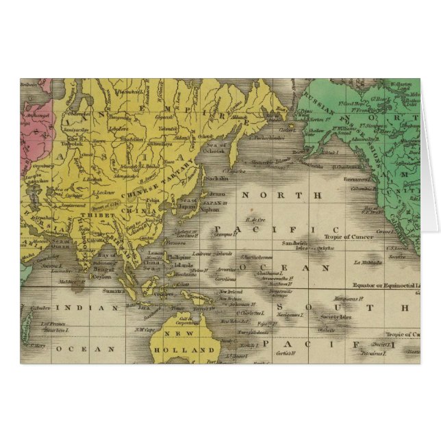 Monde sur la projection de Mercator (Devant horizontal)