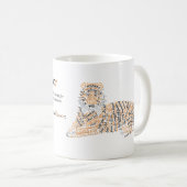 Monde Tiger Mug (Devant droit)
