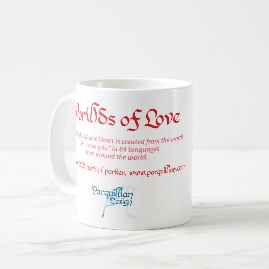Mondes de l'amour Mug (Devant gauche)