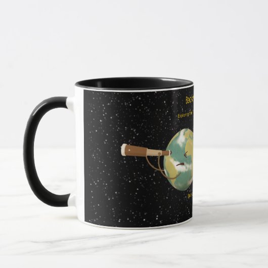 Mondes jardins : Planète 9 Mug Combo, 11 oz (Gauche)