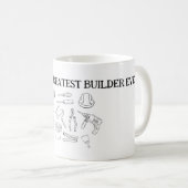 Mondes meilleur constructeur toujours tasse (Devant droit)