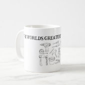 Mondes meilleur constructeur toujours tasse (Devant gauche)