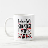Mondes Meilleur Père Mug Cadeau Pour Papa (Gauche)
