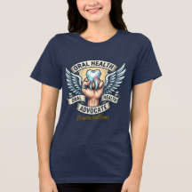 Mondgezondheidsadvocaat Tandhygiënist T-shirt | De
