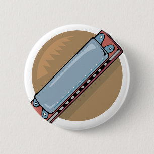 mondharmonica ronde button 5,7 cm