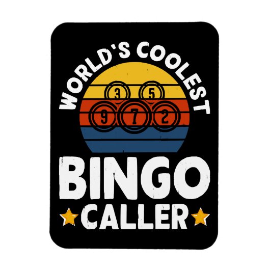 Mondiaal Beste Bingo Oproeper Magneet (Verticaal)