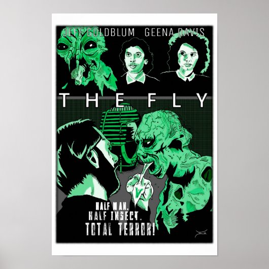 MONDO-STYLE "DE VLIEGTUIGEN", kunst/poster Poster (Voorkant)