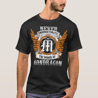 Mondragon naam Shirt onderschat nooit de kracht