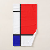 Mondriaan 1 bad handdoek (Handdoek)