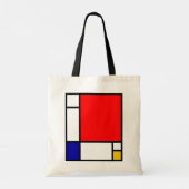 Mondriaan 1 tote bag (Achterkant)