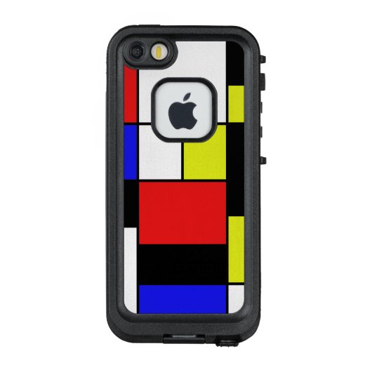 Mondriaan #21 LifeProof iPhone hoesje (Achterkant)