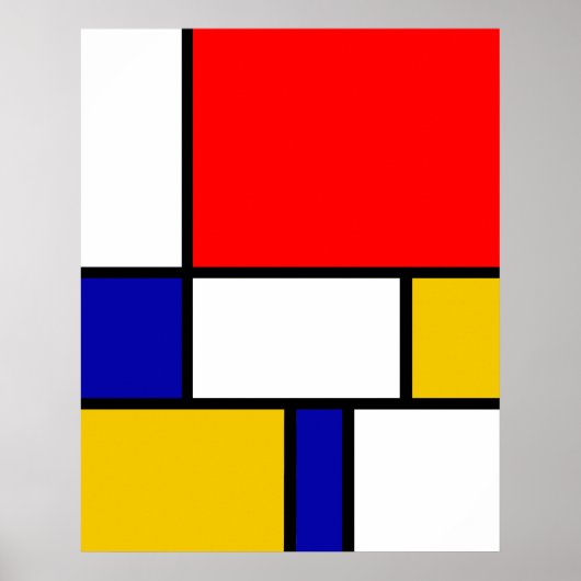 Mondriaan 2 poster (Voorkant)