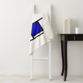 Mondriaan 3 sherpa deken (In situ)