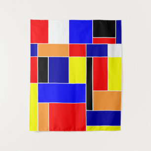 Mondriaan #48 Middelgroot Wandkleed