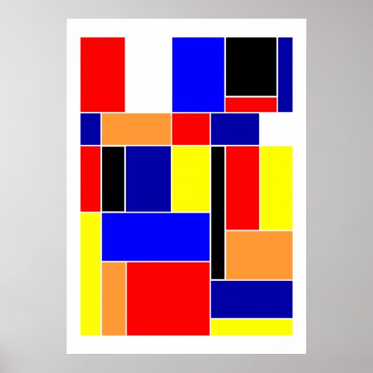 Mondriaan #48 poster (Voorkant)