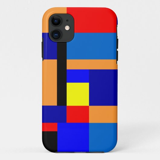 Mondriaan #5 Case-Mate iPhone case (Achterkant)
