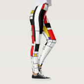 Mondriaan Abstracte kunst Leggings (Rechts)