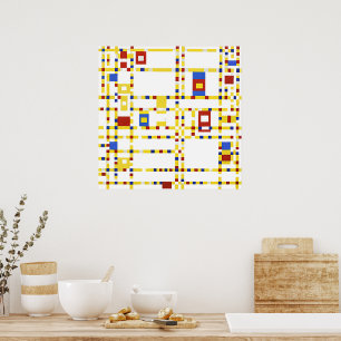 Mondriaan - Broadway Boogie Woogie Poster