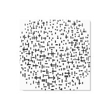 MONDRIAAN - COMPOSITIE IN LIJN tweede staat - 1917