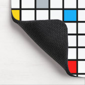 Mondriaan Geometric Minimalist Comopsition Modern Muismat (Hoek)