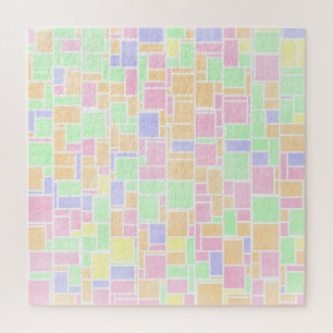 Mondriaan Legpuzzel