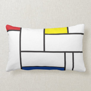 Mondriaan minimalist Geometric de Stijl Modern Art Kussen