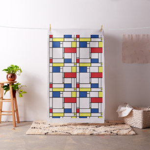Mondriaan minimalist Geometric de Stijl Modern Art Stof