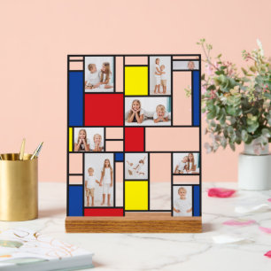 Mondriaan Minimalistisch De Stijl Geo Moderne Kuns Acryl Bord