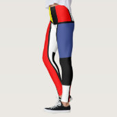 Mondriaan, minimalistisch leggings (Links)