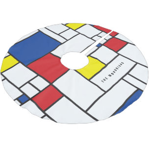 Mondriaan Minimalistische Geometrische De Stijl Mo Kerstboom Rok