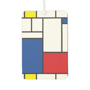 Mondriaan Minimalistische Geometrische De Stijl Mo Luchtverfrisser