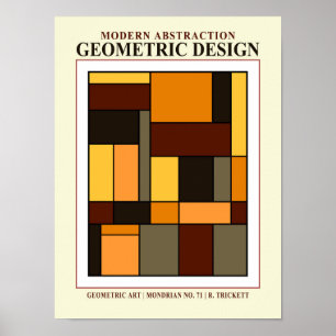 Mondriaan nr. 71 EP-Poster Poster