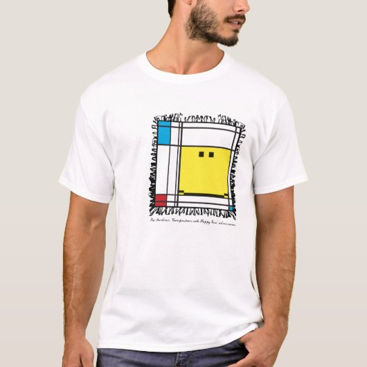mondriaan shirt (Voorkant)