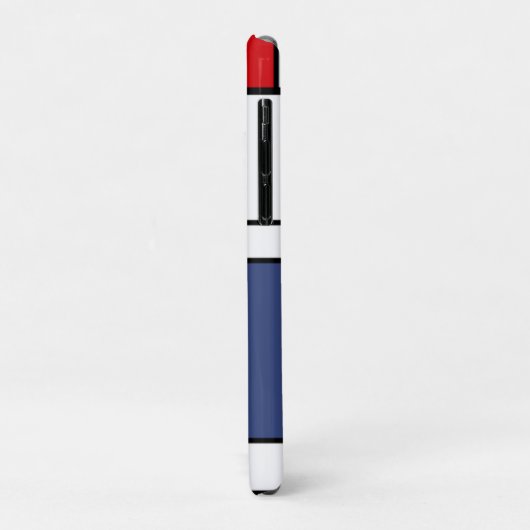 Mondriaan Stijl Modern Abstract Kunstontwerp Case-Mate iPhone Case (Achterkant/links)