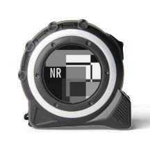 Mondriaanse stijl Grijs Zwart Abstract Modern Patr