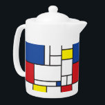 Mondrial Minimaliste Géométrique De Stijl Art Mode<br><div class="desc">Mondrian Minimalist De Stijl Art Moderne en Rouge, Bleu, Jaune et Blanc Blocs de Couleurs Design. Ce design simple présente des formes géométriques modernes et des blocs de couleurs graphiques en lignes noires audacieuses, des couleurs primaires blanches et lumineuses. Il s'inspire des oeuvres abstraites de Piet Mondrian et du mouvement...</div>
