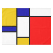 Mondrian 2 tafelkleed (Voorkant (Horizontaal))