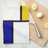 Mondrian 2 theedoek (Quarter Fold)
