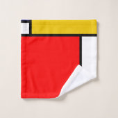 Mondrian 4 (Gant de toilette)