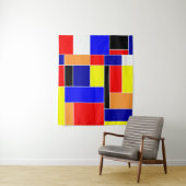 Mondrian #48 Medium Wandkleed (In situ)