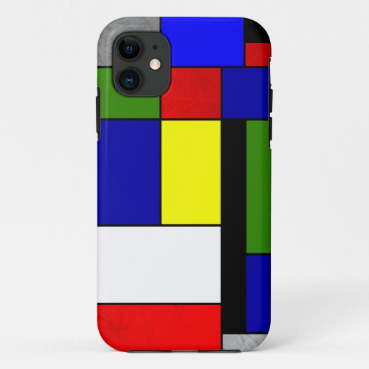 Mondrian #4 Case-Mate iPhone case (Achterkant)