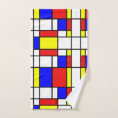 Mondrian a inspiré (Serviette à main)